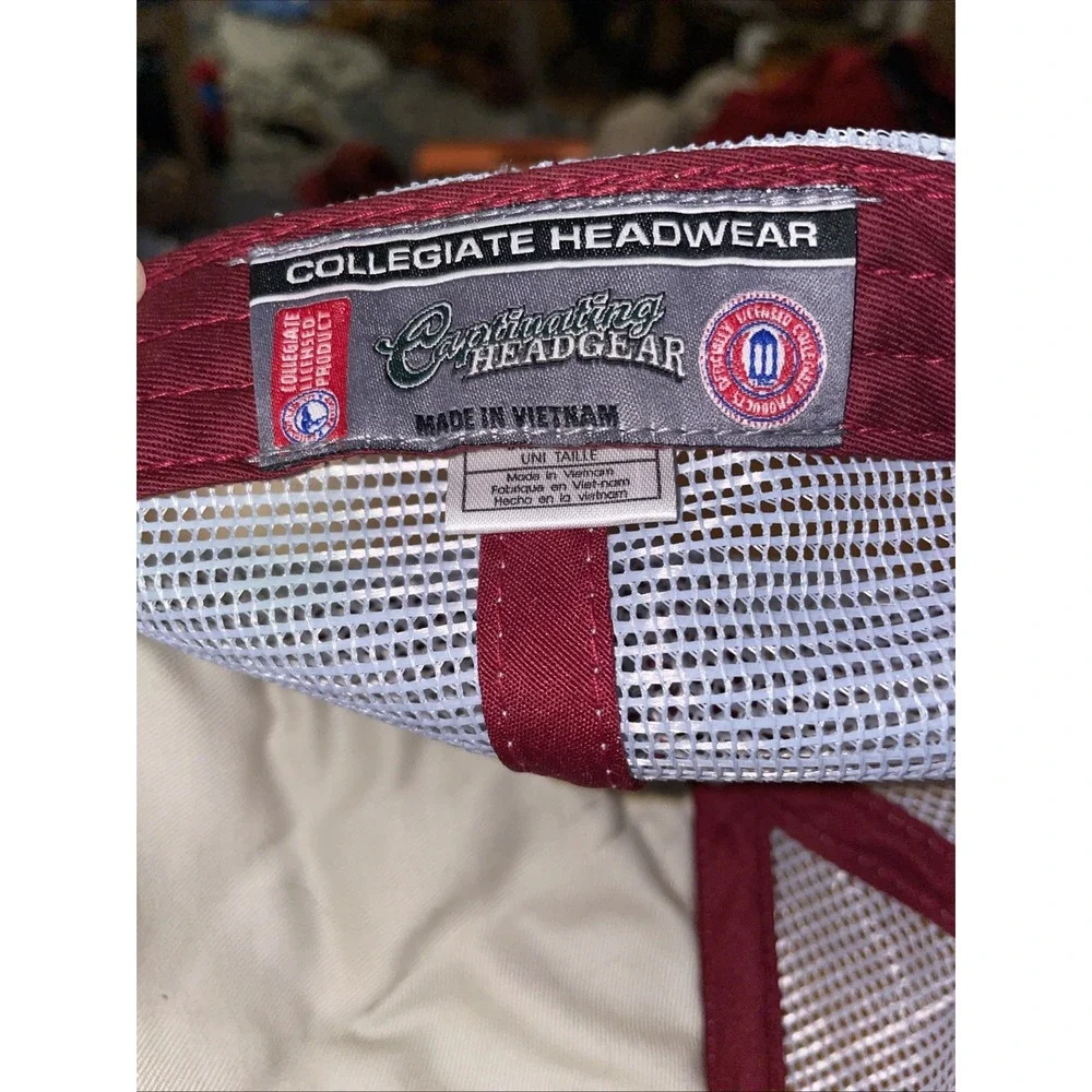 Alabama Crimson Tide‎ BAMA Trucker Hat Big Al Elephant Mesh Snapback